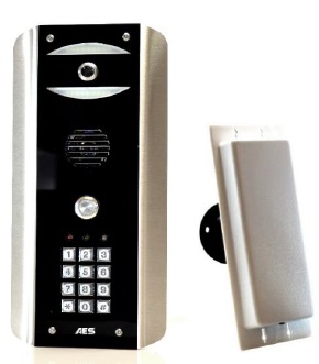 Access control gate intercom system